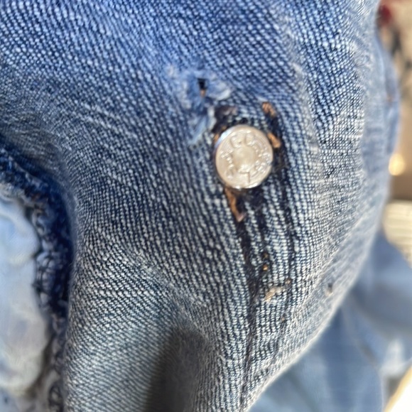 Levi 529  curvy straight  jeans 8M - Picture 8 of 14